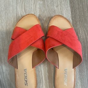 Red Sandals